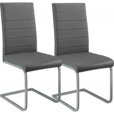 FurniGO Vegas / šedá 2 ks