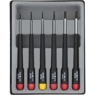 Donau Elektronik súprava skrutkovačov, inbus, 6-dielna, 280-62; 280-62