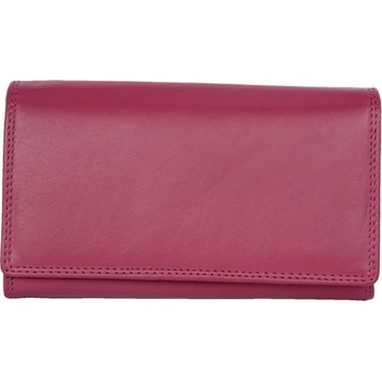 Klasická kvalitní kožená peněženka HMT růžová