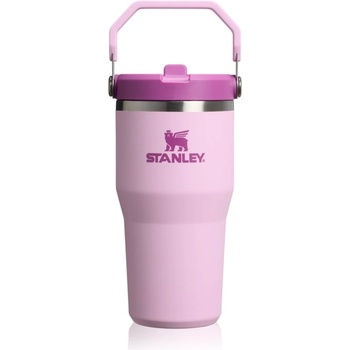 STANLEY IceFlow Flip Straw Tumbler неръждаема бутилка за вода Cherry Blossom 600ml