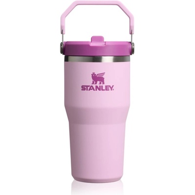 STANLEY IceFlow Flip Straw Tumbler неръждаема бутилка за вода Cherry Blossom 600ml