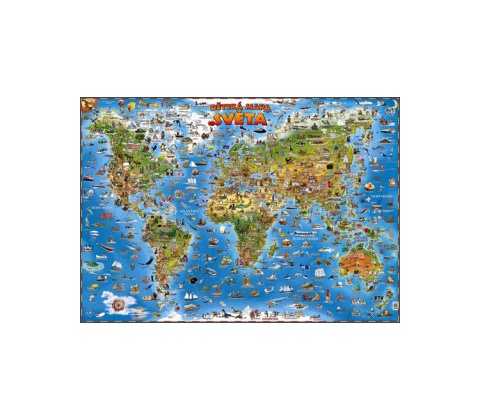 Dětská mapa světa