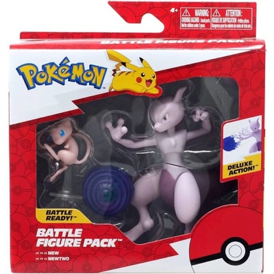 Jazwares Pokemon Battle Mewtwo And Mew