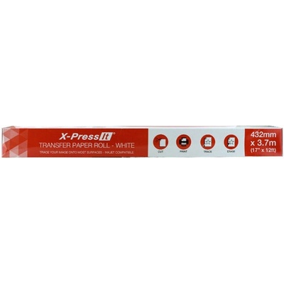 Transferový papír X-Press It v roli 3.7 m - White