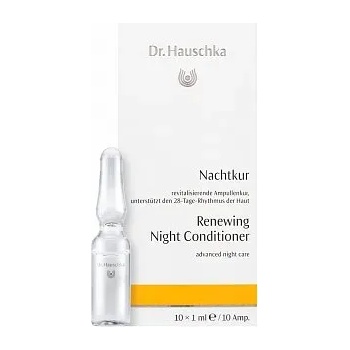 Dr. Hauschka Renewing Night Conditioner нощен серум за лице за всички видове кожа 10x1 ml