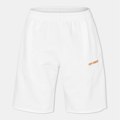 Off White Къси панталони Off White Men's Arow Sweatshorts - White