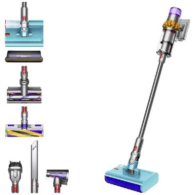 dyson V15s Detect Submarine akumulátorový Zyklon vysávač 230 V 660 W motorové sacie kefky; 448798-01