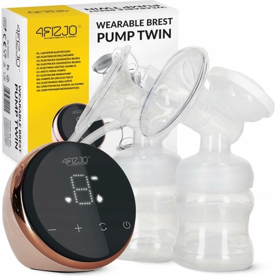 4FIZJO Elektrická dvojitá TWIN BA 003 2x150ml bezdrátová