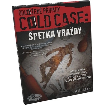 Hlavolam ThinkFun hry 765331 ThinkFun Odložené prípady Štipka vraždy