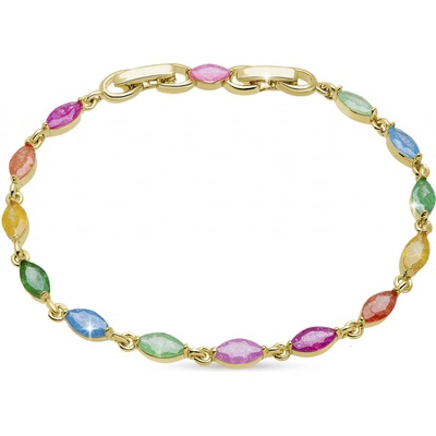 Biju Náramek s barevnými kamínky 2916 2002916