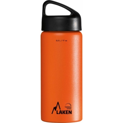 Laken Classic Thermo nerezová flaša 500 ml Oranžová