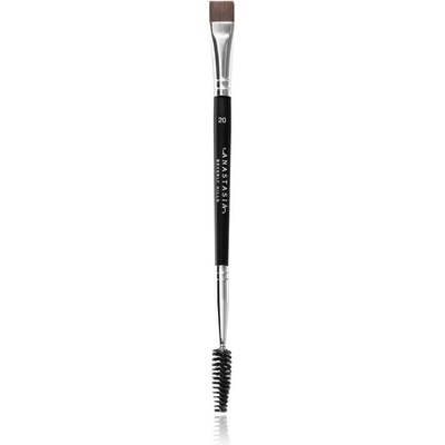 Anastasia Beverly Hills Dual Ended Flat Retail Brush 20 zkosený štětec na obočí