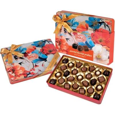 Bolci Rhapsody orange mix pralinek s dárkovou taškou plech 250 g