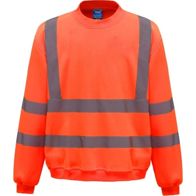 Yoko mikina HVJ 510 Hi-Vis výstražná oranžová Fluorescent