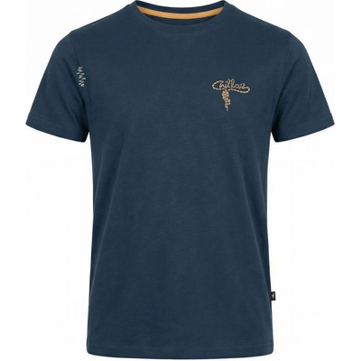 Chillaz Детска тениска Chillaz Kid's Lübeck Mountain Logo T-shirt - Dark Blue - размер 116 (EU) (704-6008-0111)