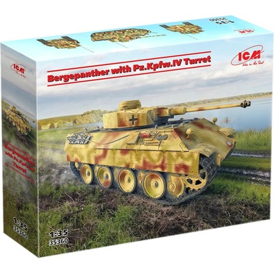 ICM Bergepanther with Pz.Kpfw.IV Turret 1:35
