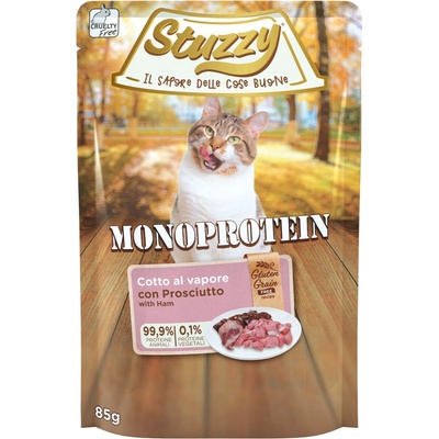 Stuzzy Cat Monoprotein GF Šunka 85 g