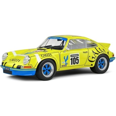 Solido 1: 18 Porsche 911 RSR Жълт Lafosse