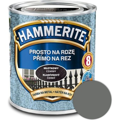 AkzoNobel Hammerite přímo na rez, kladívkový šedý, 2,5l
