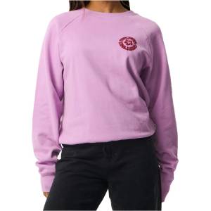 Rip Curl Дамски пуловер Rip Curl Women's Surf Puff Raglan Relaxed Crew Jumper - Bright Lilac (117-3998-0115)