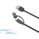 Celly datový kabel microUSB na USB-C USBCMICRO