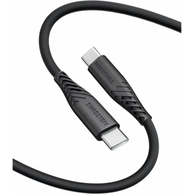 Swissten 71506516 SOFT SILICONE USB-C / USB-C, 0,4m