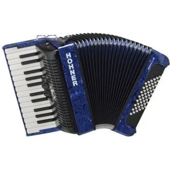 Image 1 of Hohner Bravo II 48 Пиано акордеон Dark Blue (A16542)