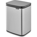 Brabantia Кош за смет Brabantia Bo Small 4L, Matt Steel Fingerprint Proof (1006625) - topmall