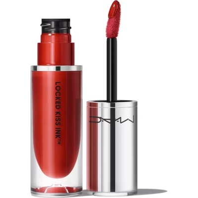MAC Cosmetics Locked Kiss Ink Liquid Lipcolor dlhotrvajúci matný tekutý rúž Extra Chili 4 ml