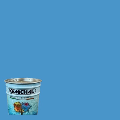 Kemichal Kemismalt 3430 RAL 5012 - Акрилатна Боя за Дърво на Водна Основа 0.75л (6981)