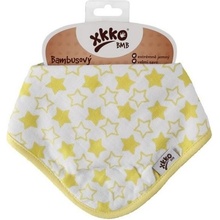 Kikko detská šatka/slinták BMB Little stars lemon