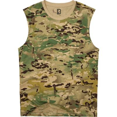 Brandit Sleeveless Shirt multicam