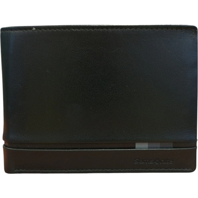 Samsonite FLAGGED 2 SLG kožená Pánská černá 147792-1041 černá