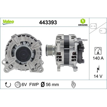 generátor VALEO 443393