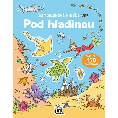 Samolepková knižka pod hladinou 130 ks
