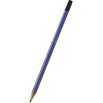 Faber-Castell Графитен молив с гума, B, триъгълен, FABER-CASTELL „Grip 2001, син 217251 (217251)