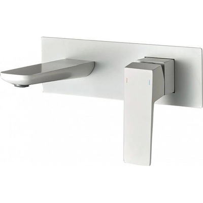 Inter Ceramic Месингов смесител за вграждане icf 8110191mw ЕЛИНОР white matt (8110191mw)