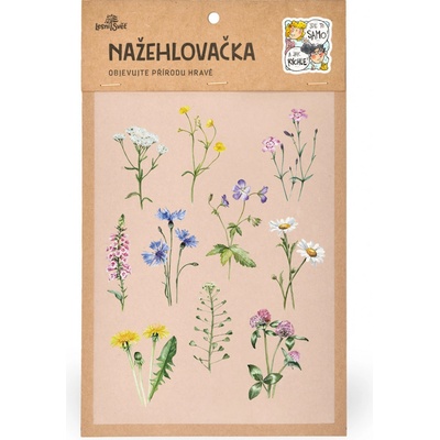 Lesní svět Nažehlovačka M 093 - Luční kvítí 2.