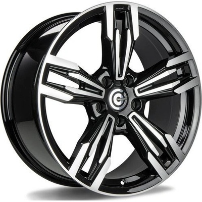Carbonado Dynamite 8,5x19 5x120 ET33 black front polished