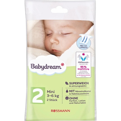 Babydream Premium Mini 3 - 6 kg 2 2 ks