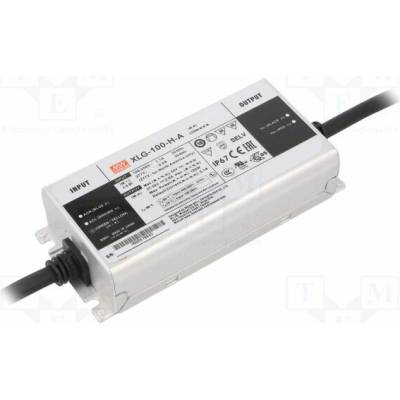 MEAN WELL XLG-100-H-A Napájecí zdroj: spínaný; LED; 100W; 27÷56VDC; 0,875÷2,78A; IP67