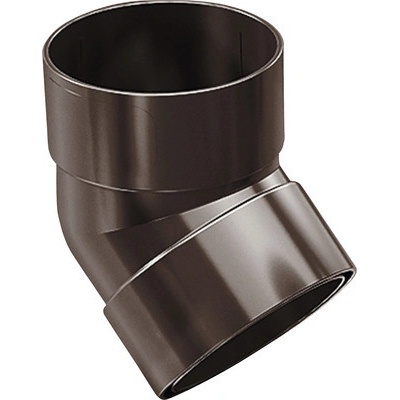 Precit Roof Koleno pro okapový svod oboustranné Ø 63 mm 67° plast hnědé