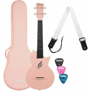 Cascha Carbon Fibre Set Pink Концертно укулеле (<![CDATA[HH 2288]]>)