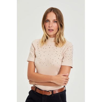 Moodo Бежова блуза с джобове Moodo Moodo | Bezhov | ЖЕНИ | XS