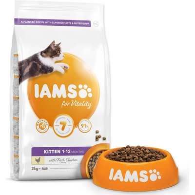 IAMS Cat Kitten Chicken 2 kg