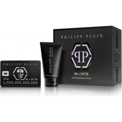 Philipp Plein Комплект за мъже Philipp Plein No Limit$ - Парфюмна вода 50 мл + Афтършейв балсам 50 мл