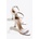 Moda Trend Дамски сандали с висок ток - Бели #333179 (333179_Бяло)