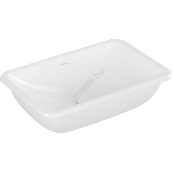 Villeroy & Boch 4A570101 - Умивалник за вграждане LOOP&FRIENDS 54x34 см керамика/бял (VB0008)