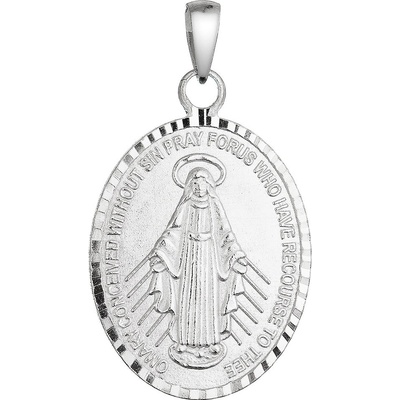 Pavona Stříbrný přívěsek madailon Madonka 64089
