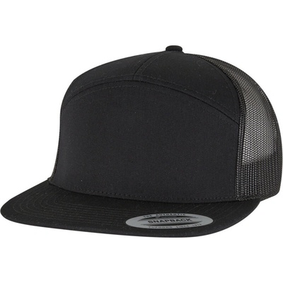 Flexfit 9294 Trucker 7 panelová COT55929480899-black/black Černá/černá